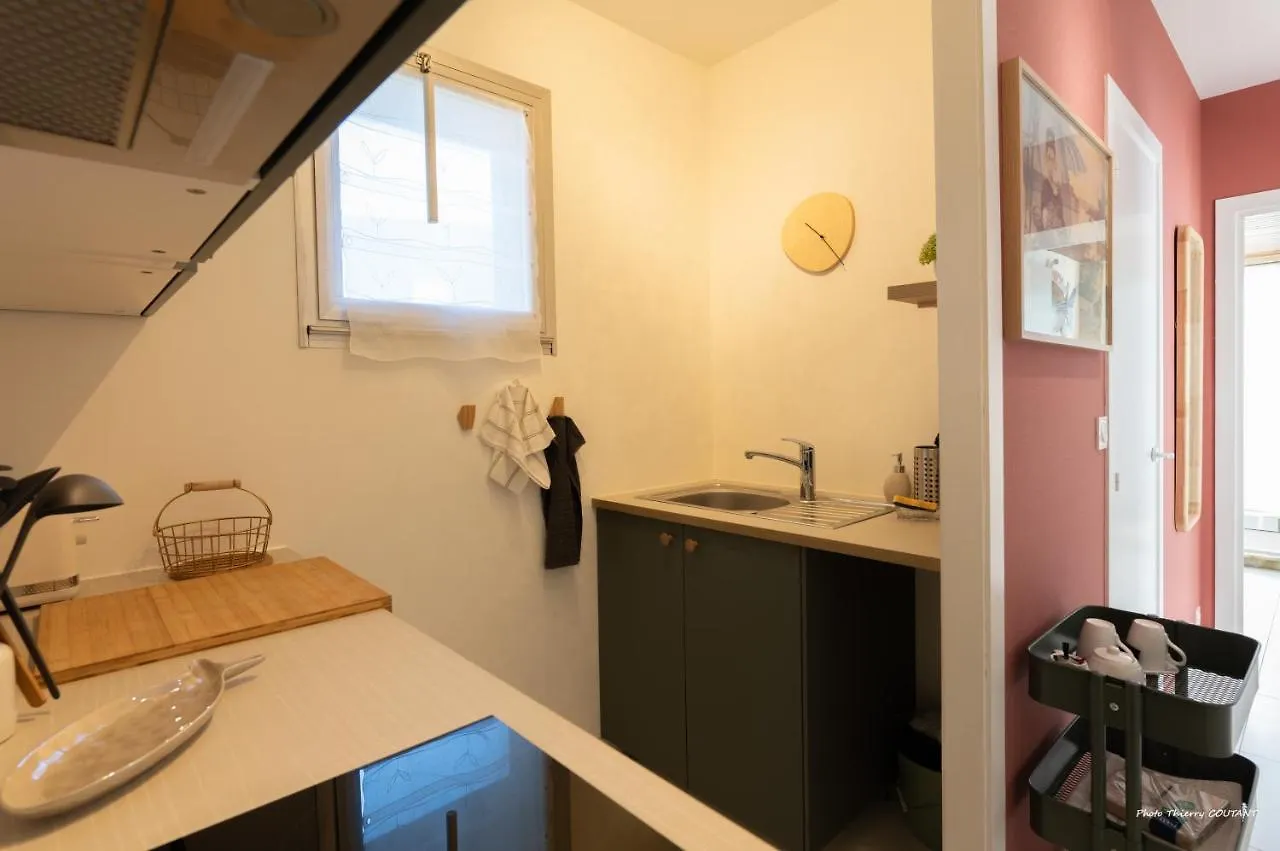Agape, Elegant T2, 4 Etoiles, Plage Et Gr34 3Km, Centre Ville 750M Fouesnant Γαλλία